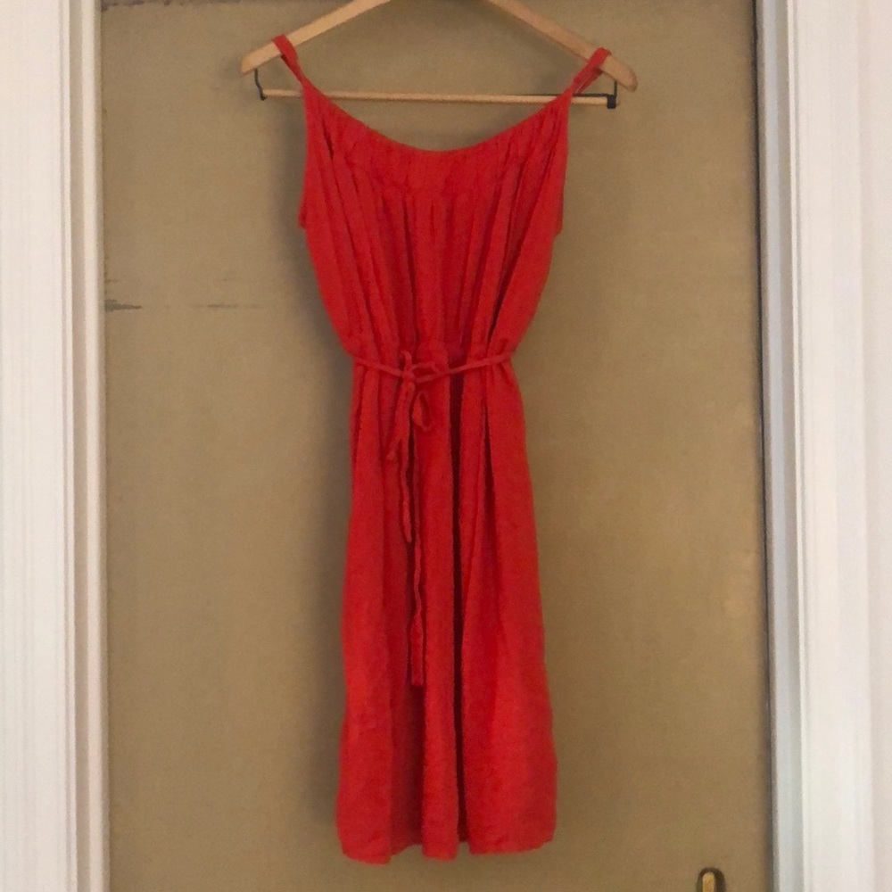 Orange dress!